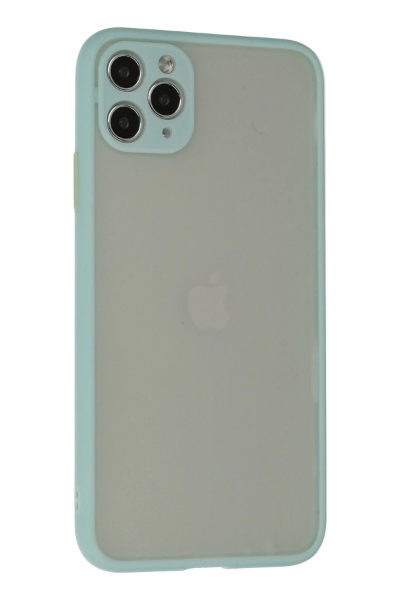 Newface iPhone 12 Pro Kılıf Montreal Silikon Kapak - Turkuaz resmi