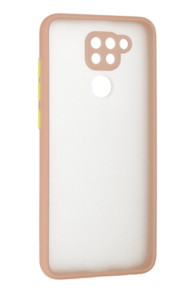 Newface Xiaomi Redmi Note 9 Kılıf Montreal Silikon Kapak - Pembe resmi