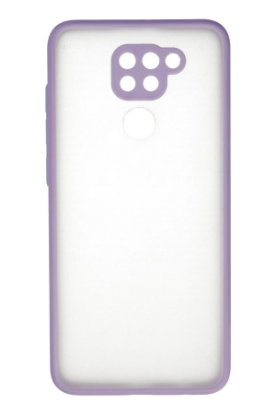 Newface Xiaomi Redmi Note 9 Kılıf Montreal Silikon Kapak - Mor resmi