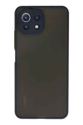 Newface Xiaomi Mİ 11 Lite Kılıf Montreal Silikon Kapak - Lacivert resmi