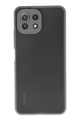 Newface Xiaomi Mİ 11 Lite Kılıf Montreal Silikon Kapak - Gri resmi