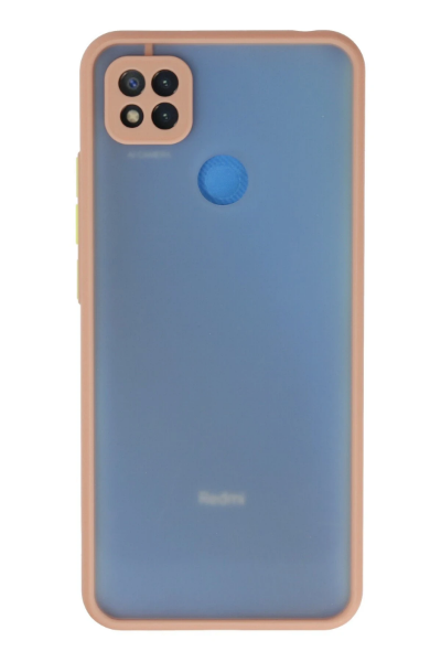 Newface Xiaomi Redmi 9C Kılıf Montreal Silikon Kapak - Pembe resmi