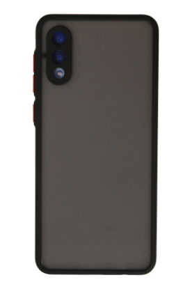 Newface Samsung Galaxy A02 Kılıf Montreal Silikon Kapak - Siyah resmi