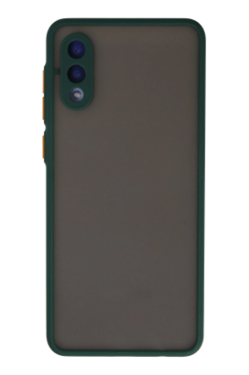 Newface Samsung Galaxy A02 Kılıf Montreal Silikon Kapak - Yeşil resmi