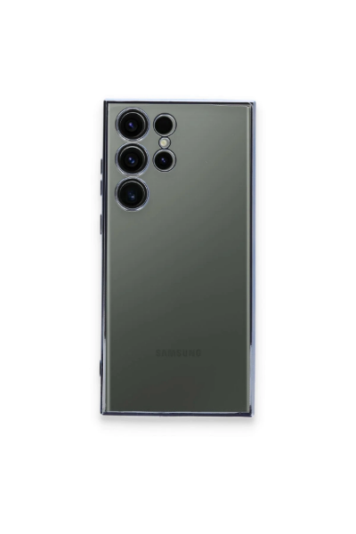 Newface Samsung Galaxy S24 Ultra Kılıf Razer Lensli Silikon - Gold resmi