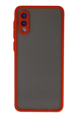 Newface Samsung Galaxy A02 Kılıf Montreal Silikon Kapak - Kırmızı resmi