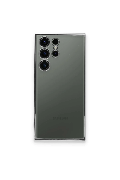 Newface Samsung Galaxy S24 Ultra Kılıf Razer Lensli Silikon - Mor resmi