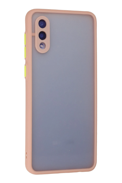 Newface Samsung Galaxy A02 Kılıf Montreal Silikon Kapak - Pembe resmi