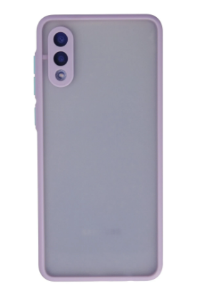 Newface Samsung Galaxy A02 Kılıf Montreal Silikon Kapak - Mor resmi