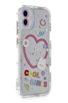 Newface Samsung Galaxy A05 Kılıf Reflexion Desenli Kapak - Desen 1 resmi