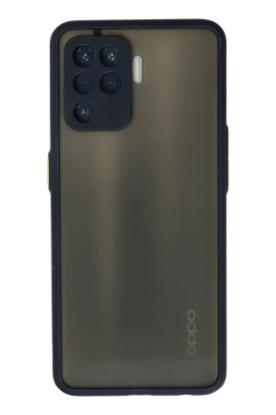 Newface Oppo Reno 5 Lite Kılıf Montreal Silikon Kapak - Lacivert resmi