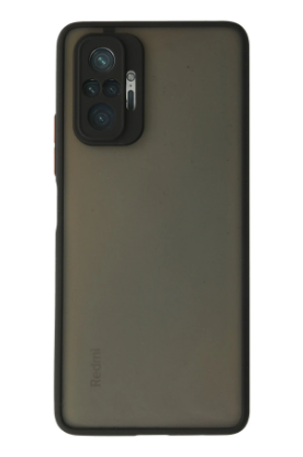 Newface Xiaomi Redmi Note 10 Pro Kılıf Montreal Silikon Kapak - Siyah resmi