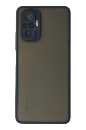 Newface Xiaomi Redmi Note 10 Pro Kılıf Montreal Silikon Kapak - Lacivert resmi