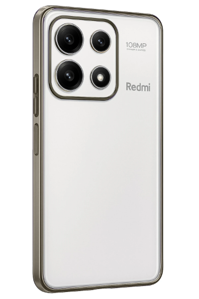 Newface Xiaomi Poco X6 Pro Kılıf Razer Lensli Silikon - Gold resmi