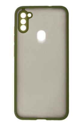 Newface Samsung Galaxy A11 Kılıf Montreal Silikon Kapak - Açık Yeşil resmi