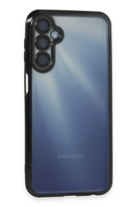 Newface Samsung Galaxy A25 5G Kılıf Razer Lensli Silikon - Siyah resmi