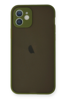 Newface iPhone 12 Mini Kılıf Montreal Silikon Kapak - Açık Yeşil resmi