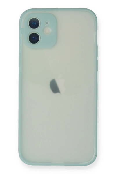 Newface iPhone 11 Pro Max Kılıf Montreal Silikon Kapak - Turkuaz resmi