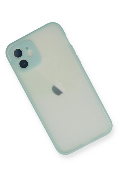 Newface iPhone 11 Pro Max Kılıf Montreal Silikon Kapak - Turkuaz resmi