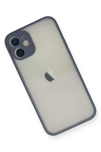 Newface iPhone 11 Pro Max Kılıf Montreal Silikon Kapak - Gri resmi