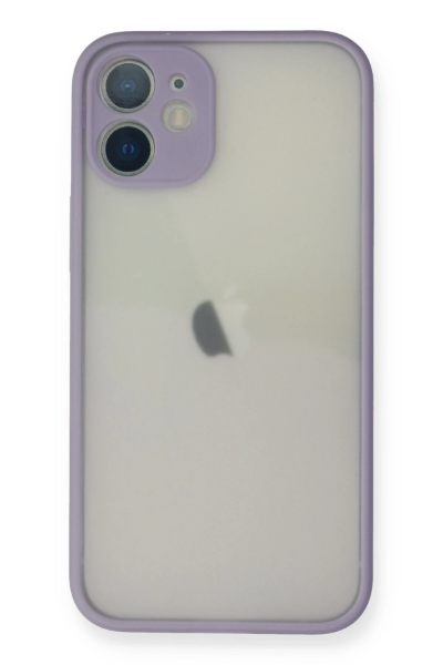 Newface iPhone 11 Pro Max Kılıf Montreal Silikon Kapak - Mor resmi