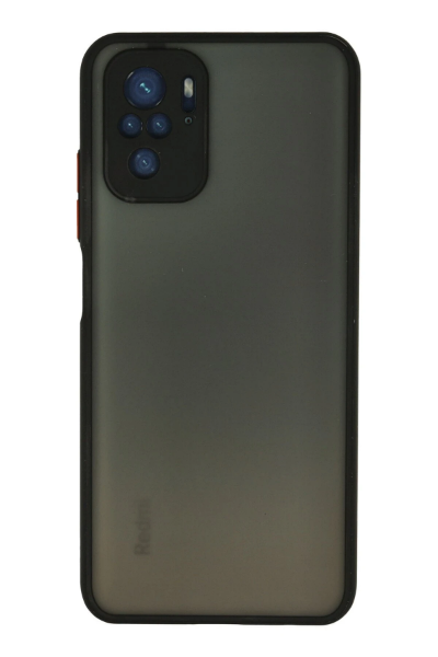 Newface Xiaomi Redmi Note 10 Kılıf Montreal Silikon Kapak - Siyah resmi