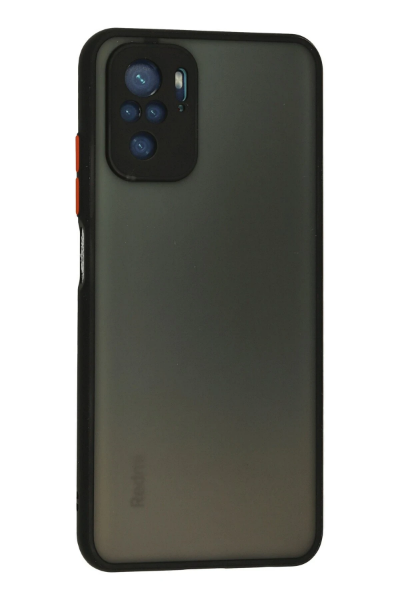 Newface Xiaomi Redmi Note 10 Kılıf Montreal Silikon Kapak - Siyah resmi