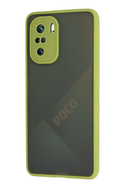 Newface Xiaomi Poco F3 Kılıf Montreal Silikon Kapak - Açık Yeşil resmi