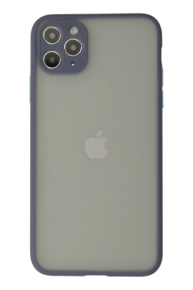 Newface iPhone 12 Pro Max Kılıf Montreal Silikon Kapak - Gri resmi