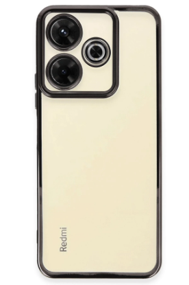 Newface Xiaomi Redmi 13 4G Kılıf Razer Lensli Silikon - Siyah resmi