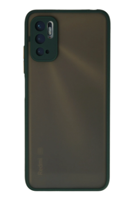 Newface Xiaomi Redmi Note 10 5G Kılıf Montreal Silikon Kapak - Yeşil resmi