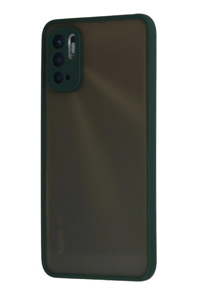 Newface Xiaomi Redmi Note 10 5G Kılıf Montreal Silikon Kapak - Yeşil resmi