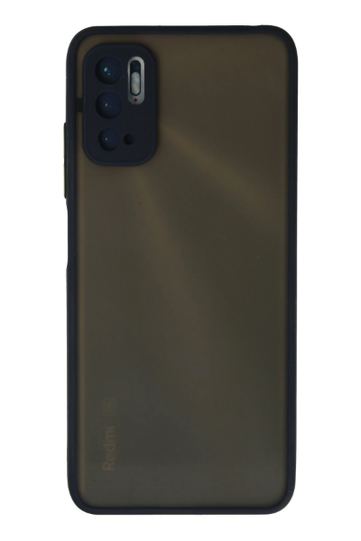 Newface Xiaomi Redmi Note 10 5G Kılıf Montreal Silikon Kapak - Lacivert resmi