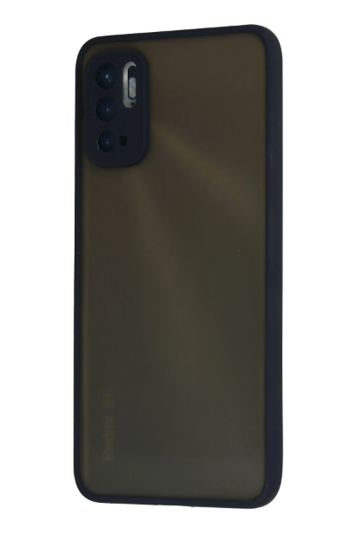 Newface Xiaomi Redmi Note 10 5G Kılıf Montreal Silikon Kapak - Lacivert resmi