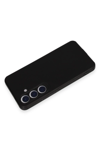Newface Samsung Galaxy S24 Kılıf Loop Deri Silikon - Siyah resmi