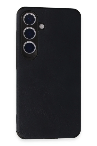 Newface Samsung Galaxy S24 Kılıf Loop Deri Silikon - Lacivert resmi