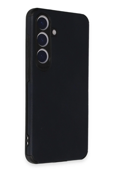Newface Samsung Galaxy S24 Kılıf Loop Deri Silikon - Lacivert resmi