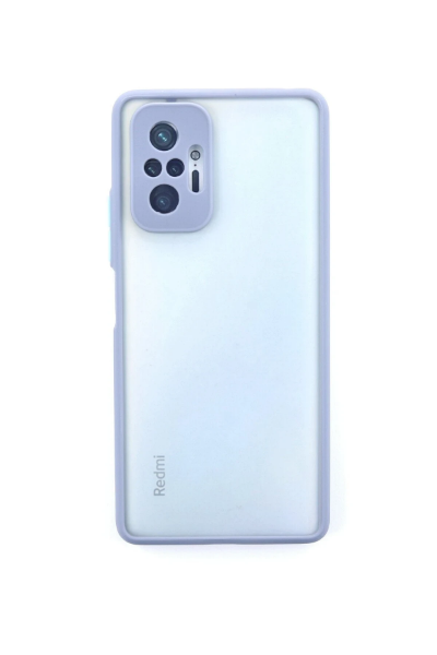 Newface Xiaomi Redmi Note 10 Pro Kılıf Montreal Silikon Kapak - Gri resmi