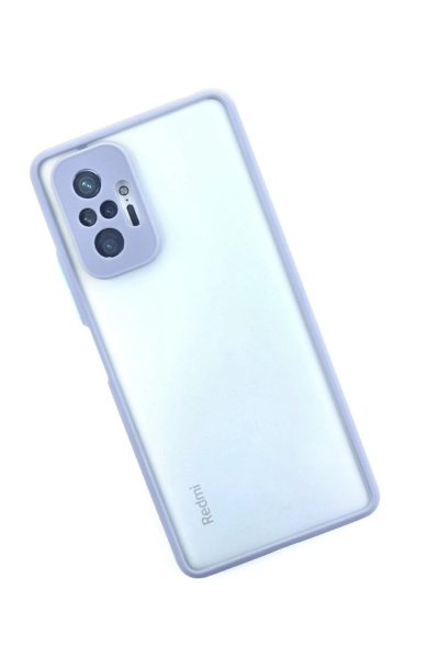 Newface Xiaomi Redmi Note 10 Pro Kılıf Montreal Silikon Kapak - Gri resmi