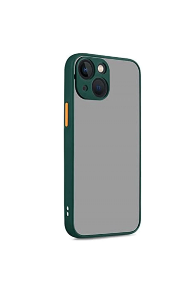 Newface iPhone 13 Kılıf Montreal Silikon Kapak - Yeşil resmi