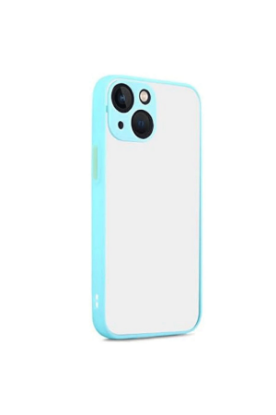 Newface iPhone 13 Kılıf Montreal Silikon Kapak - Turkuaz resmi