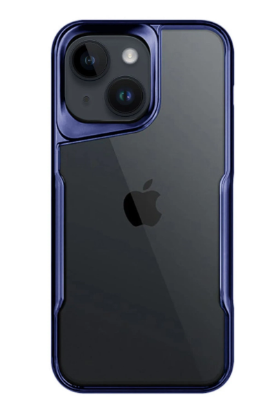 Newface iPhone 15 Kılıf Boyi Silikon Kapak - Lacivert resmi