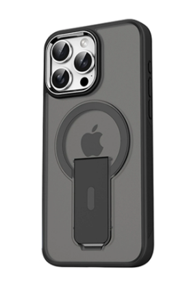 Newface iPhone 15 Pro Max Tork Magsafe Standlı Kapak - Siyah resmi