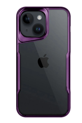 Newface iPhone 15 Kılıf Boyi Silikon Kapak - Derin Mor resmi