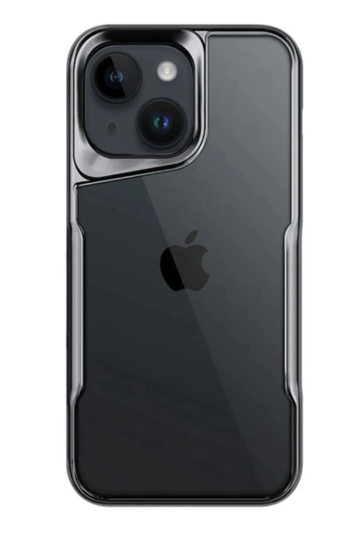 Newface iPhone 15 Kılıf Boyi Silikon Kapak - Titan Gri resmi
