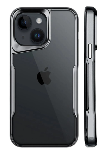 Newface iPhone 15 Kılıf Boyi Silikon Kapak - Titan Gri resmi