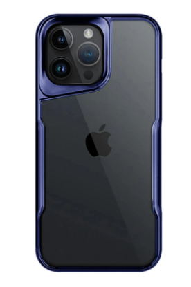 Newface iPhone 15 Pro Kılıf Boyi Silikon Kapak - Lacivert resmi