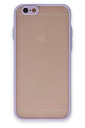Newface iPhone 6 Kılıf Montreal Silikon Kapak - Mor resmi