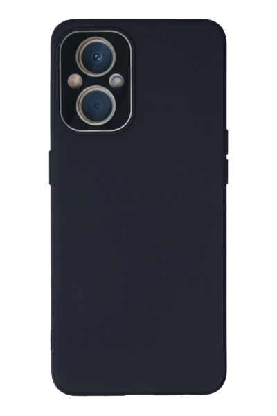 Newface Oppo Reno 7 Lite Kılıf Lansman Glass Kapak - Lacivert resmi