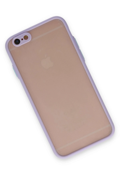 Newface iPhone 6 Kılıf Montreal Silikon Kapak - Mor resmi
